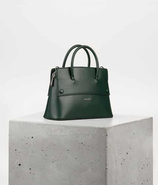 SILVA SM Small Vegan Satchel - UPPEAL™ | Color: Wreath - variant::wreath
