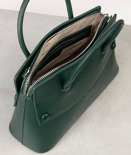 SILVA SM Small Vegan Satchel - UPPEAL™ | Color: Wreath - variant::wreath