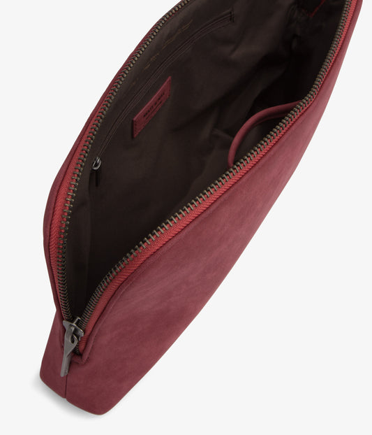 harper suede red