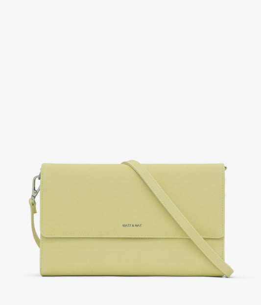 DREW Vegan Crossbody Bag - Vintage | Color: Green - variant::cactus