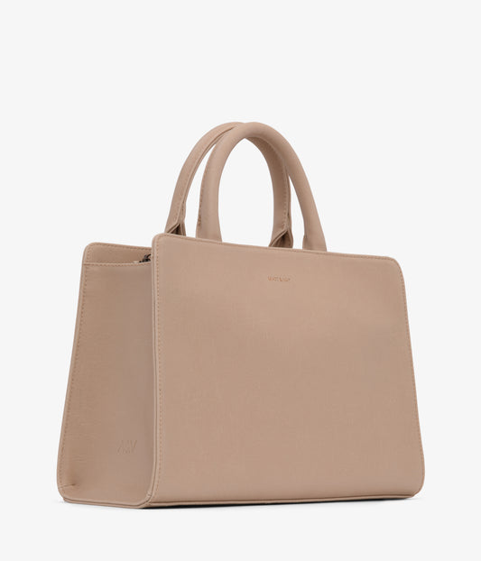 VON Vegan Satchel - Vintage | Color: Beige - variant::frappe