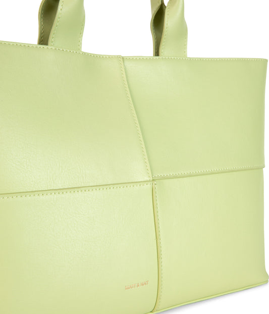 TRISTAN Vegan Tote Bag - Arbor | Color: Green - variant::martini