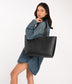 EMEL Vegan Tote Bag - Arbor | Color: Black - variant::black