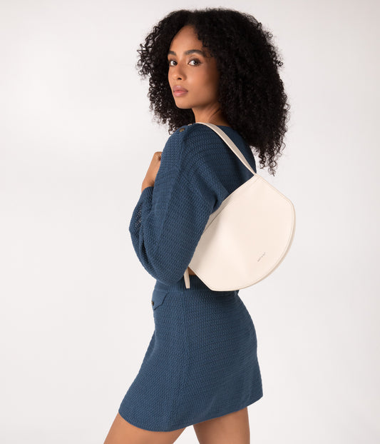 JENINE Vegan Shoulder Bag - Arbor | Color: Brown - variant::pecan