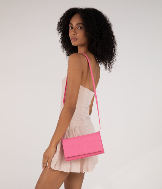 EMI Vegan Crossbody Bag - Purity | Color: Black - variant::black
