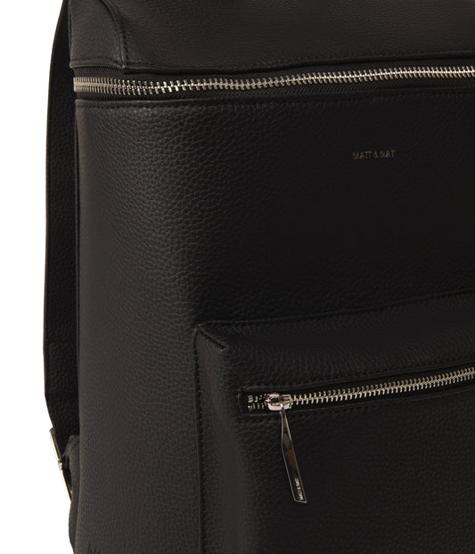 OSHIE Vegan Backpack - Purity | Color: Black - variant::black