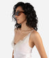 BELLA Cat-Eye Recycled Sunglasses | Color: Brown - variant::print