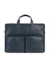 SOREN Vegan Briefcase - Vintage | Color: Blue - variant::midnight