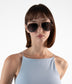 SADIE Metal Aviator Sunglasses | Color: Metallic - variant:silver