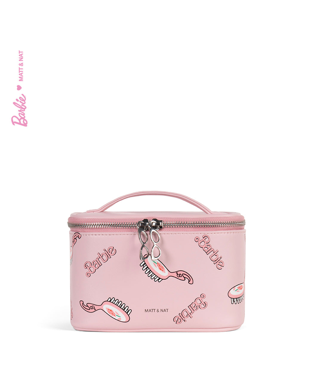 GISELE Vegan Cosmetic Bag - BARBIE™ | Color: Pink Sky - variant::pink sky