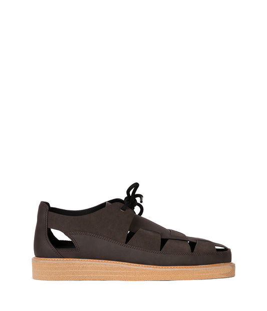 IZAK Men's Vegan  Sandals | Color: Brown - variant::brown
