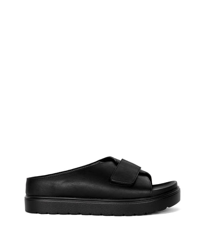 IDAH Women’s Vegan Sandals | Color: Black - variant::black