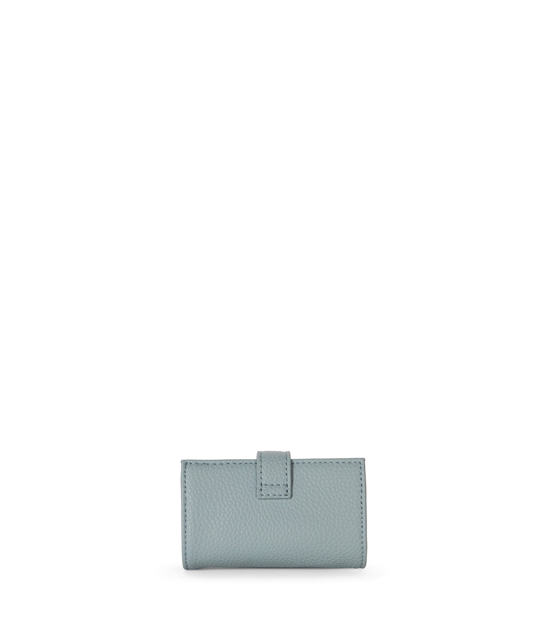 CREPE Vegan Accordion Card Holder – Grain | Color: Aquamarine - variant::aquamarine