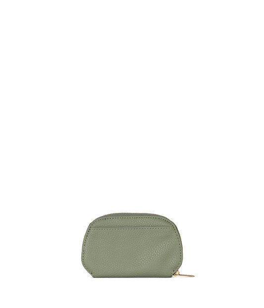 NADYA Vegan Card Holder – Grain | Color: Olivine - variant::olivine