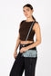 ISABELLE SM Vegan Crossbody Bag – Grain | Color: Olivine - variant::olivine