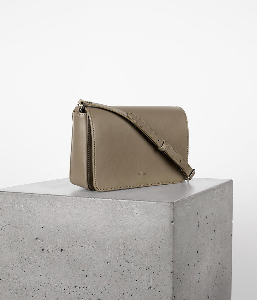 THERESA LG Vegan Crossbody - UPPEAL™ | Color: Cappuccino - variant::cappuccino