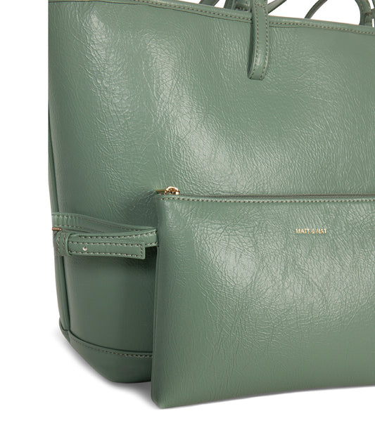 ELIZA Vegan Tote Bag - Theme | Color: Tea - variant::tea