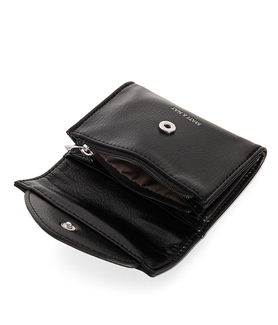YULET Vegan Cardholder – Theme | Color: Black - variant::black