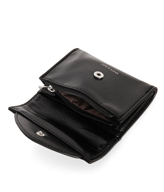 YULET Vegan Cardholder – Theme | Color: Black - variant::black