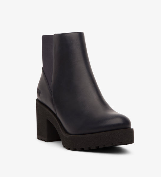 MONTROYAL Women's Vegan Boots | Color: Black - variant::ink