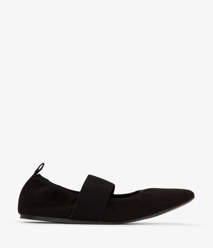 ALANA Vegan Flats | Color: Black - variant::black