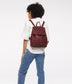 MUMBAI Vegan Backpack - Purity | Color: Red - variant::beet