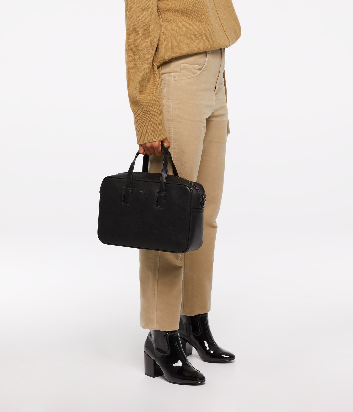 KENSI Vegan Satchel - Vintage | Color: Brown - variant::chili