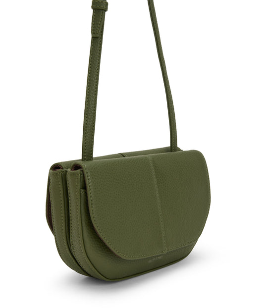 BUDA Vegan Crossbody Bag - Purity | Color: Green - variant::meadow
