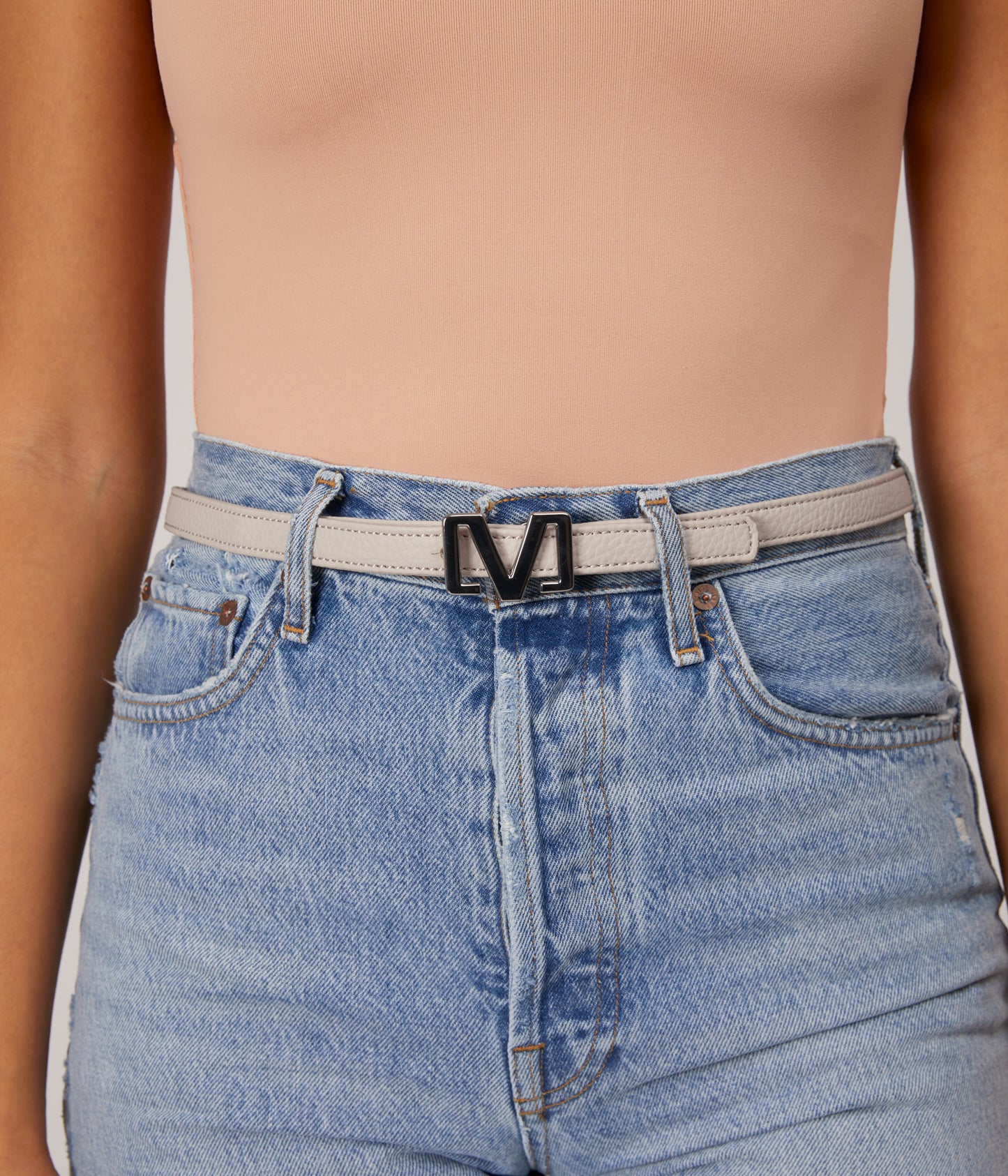 LORIA Women’s Vegan High Waist Belt - Purity | Color: Black - variant::black