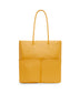 BERTA Vegan Tote Bag - Loom | Color: Yellow - variant::citrine