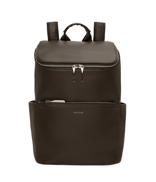 BRAVE Vegan Backpack - Loom | Color: Brown - variant::espresso