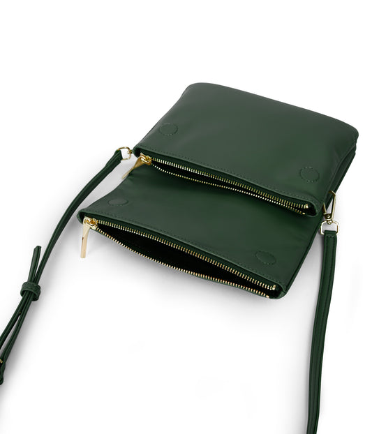 HILEY Vegan Crossbody Bag - Loom | Color: Green - variant::vineyard