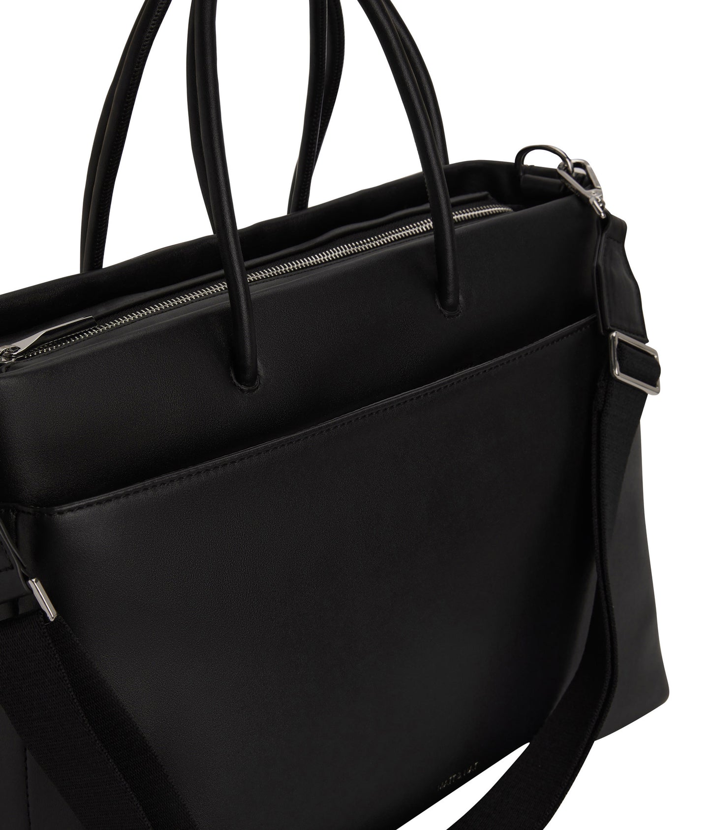 LILET Vegan Diaper Bag - Loom | Color: Black - variant::black
