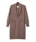 NESS Knee-Length Cardigan | Color: Brown - variant::taupe