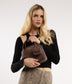 SABBI Small Vegan Satchel - Purity | Color: Brown - variant::chocolate