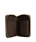 RUE Small Vegan Zip Wallet - Purity | Color: Brown - variant::chocolate