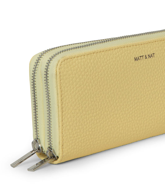 SUBLIME Vegan Wallet - Purity | Color: Yellow - variant::daffodil