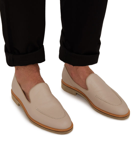 ALTMAN Men's Vegan Slip On Loafers | Color: Tan - variant::tan