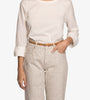 BOWIE Women's Vegan Skinny Belt | Color: Beige - variant:sand