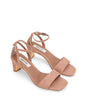 ELODIE Women's Vegan High Heel Sandals | Color: Beige - variant::nude
