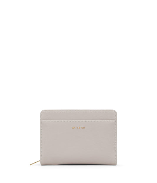 WEBBERSM Small Vegan Wallet - Vintage | Color: Grey - variant::pearl