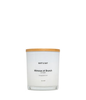 MIMOSA AT BRUNCH REG. ROUND Candle