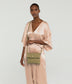 HILEY Vegan Crossbody Bag - Loom | Color: Green - variant::ivy