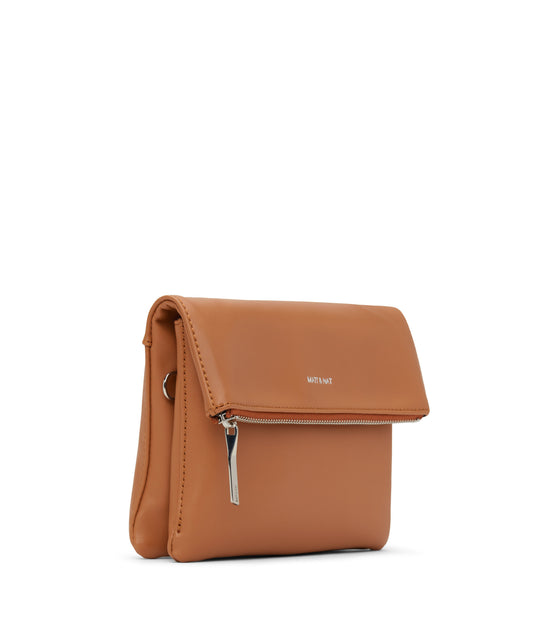 HILEY Vegan Crossbody Bag - Loom | Color: Tan - variant::maple