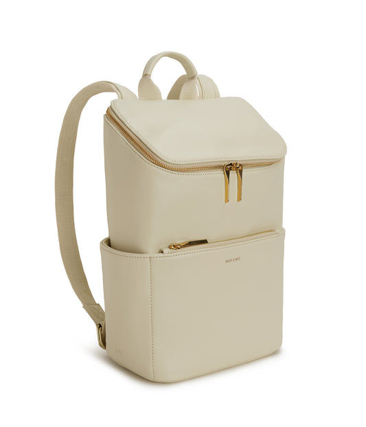 BRAVE MICRO Vegan Crossbody Bag - Loom | Color: White - variant::tapioca