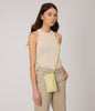 CUE Vegan Crossbody Phone Bag - Purity | Color: Green - variant::pear