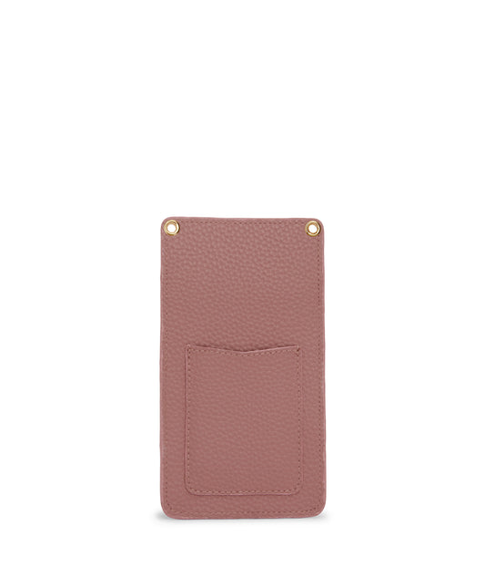 CUE Vegan Crossbody Phone Bag - Purity | Color: Pink - variant::rose