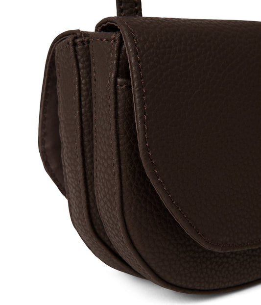 BUDA Vegan Crossbody Bag - Purity | Color: Brown - variant::truffle