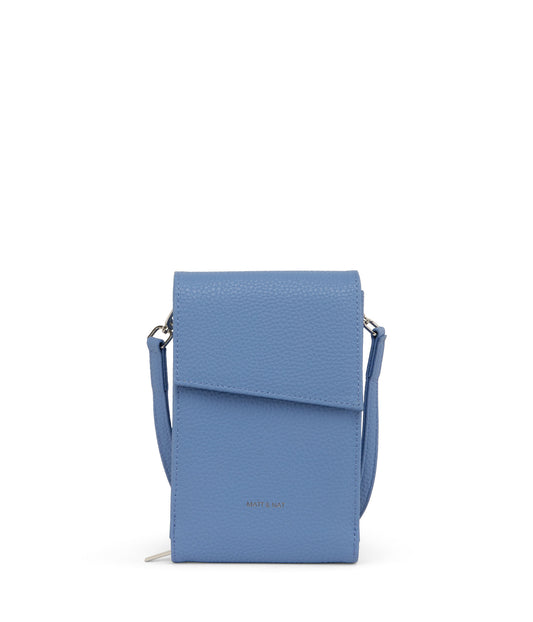 MET Vegan Crossbody Wallet - Purity | Color: Blue - variant::coast