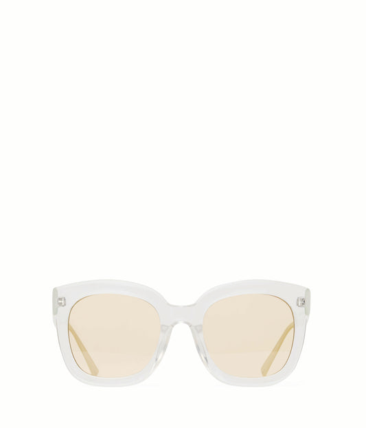 CHARLET Wayfarer Sunglasses | Color: Clear - variant::clear